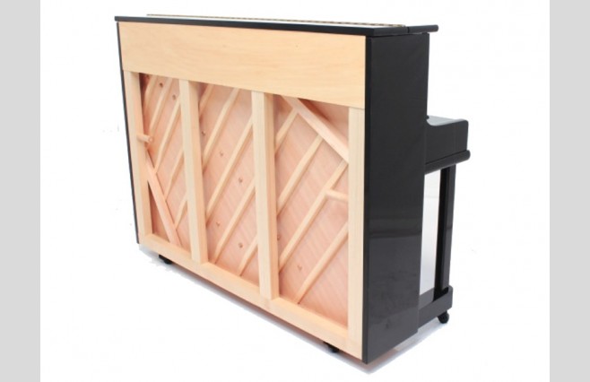 Steinhoven SU 112 Polished Ebony Upright Piano - Image 4